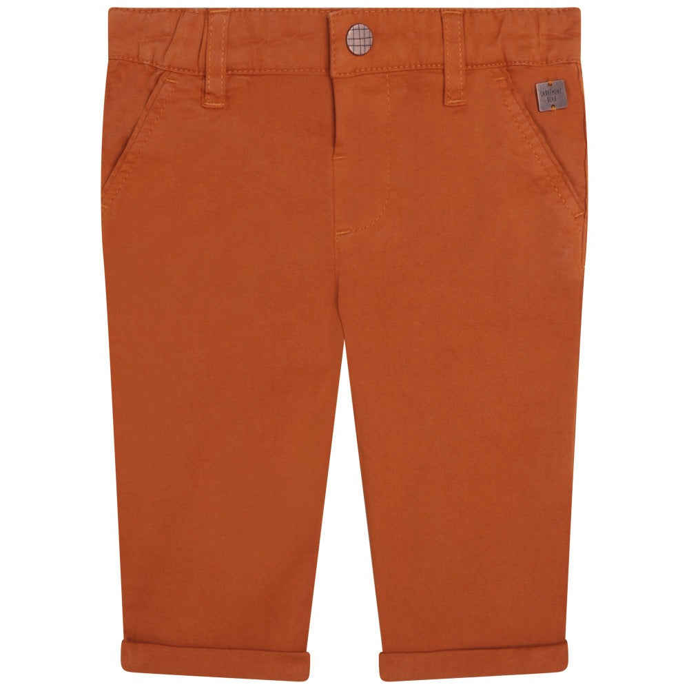 Carrement Beau Brown Chino Trousers | Pants & Shorts | Bon Bon Tresor