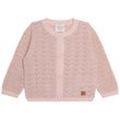 Carrement Beau Pink Metallic Yarn Knitted Cardigan | Sweaters & Knitwear | Bon Bon Tresor