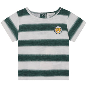 Carrement Beau Striped Slub Jersey T-Shirt | Tops & T-Shirts | Bon Bon Tresor