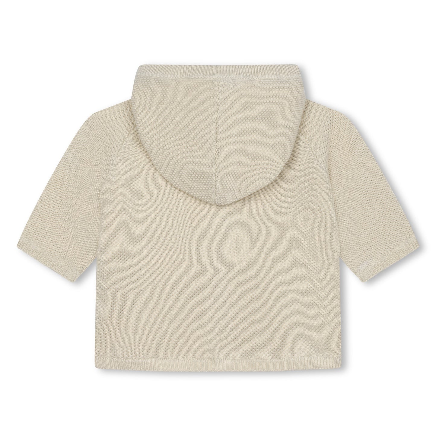 Carrement Beau Stone Knit Hooded Jacket | Sweaters & Knitwear | Bon Bon Tresor