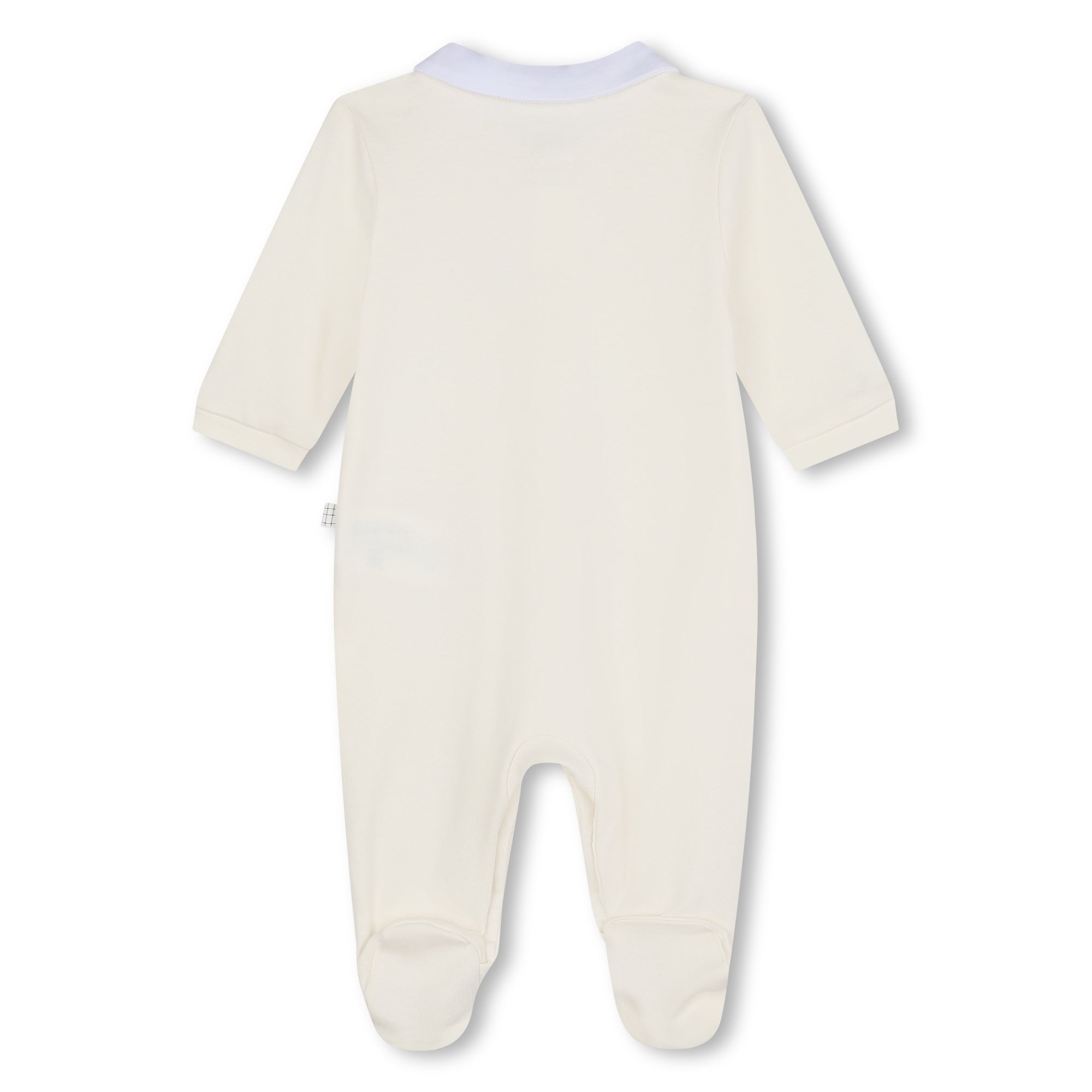 Carrement Beau Cotton Romper Soft Yellow