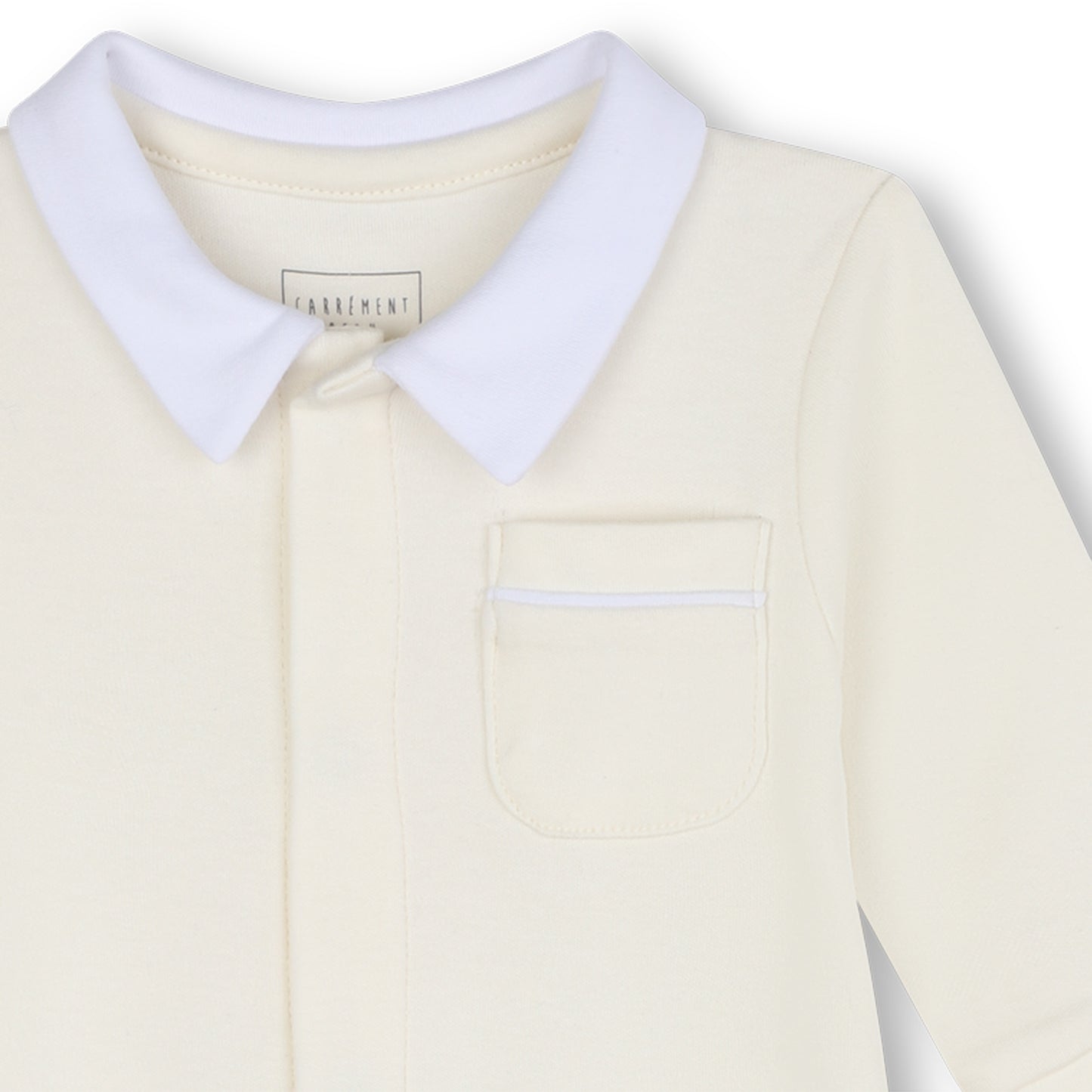Carrement Beau Cotton Romper Soft Yellow | Rompers & Playsuits | Bon Bon Tresor