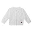 Carrement Beau White Shiny Thread Knitted Cardigan | Sweaters & Knitwear | Bon Bon Tresor