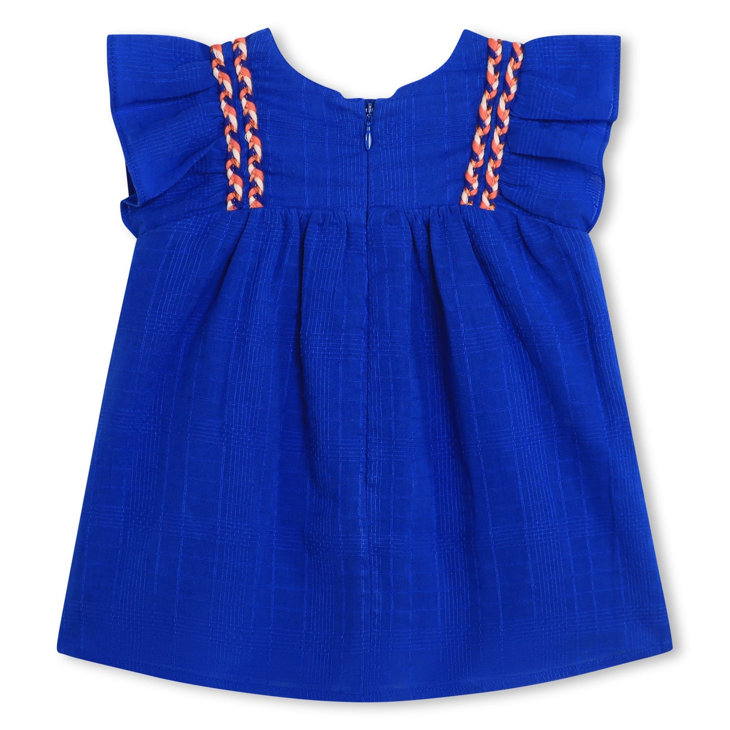 Carrement Beau Blue Gauze Dress | Dresses & Skirts | Bon Bon Tresor