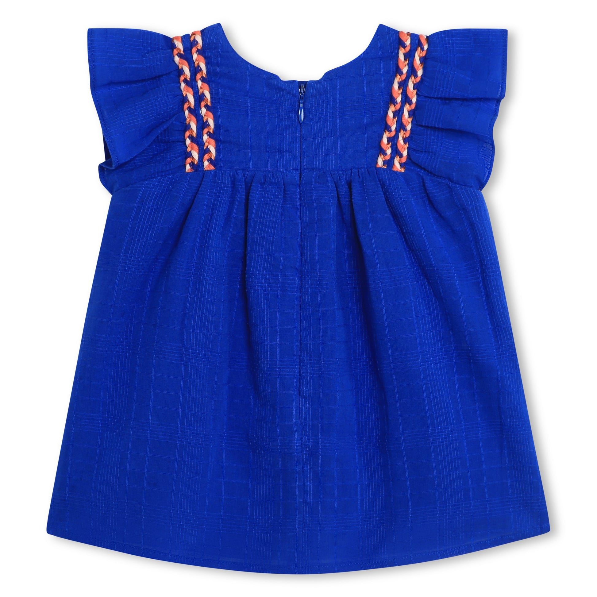 Carrement Beau Blue Gauze Dress | Dresses & Skirts | Bon Bon Tresor