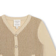 Carrement Beau Stone Knitted Cardigan | Sweaters & Knitwear | Bon Bon Tresor