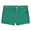 Carrement Beau Green Twill Shorts | Pants & Shorts | Bon Bon Tresor