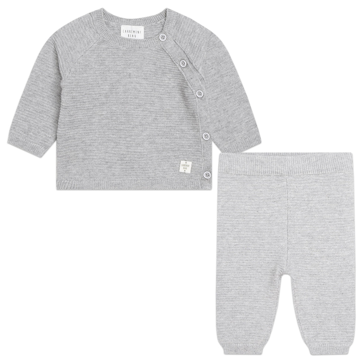 Carrement Beau Chine Grey Top and Trouser Set