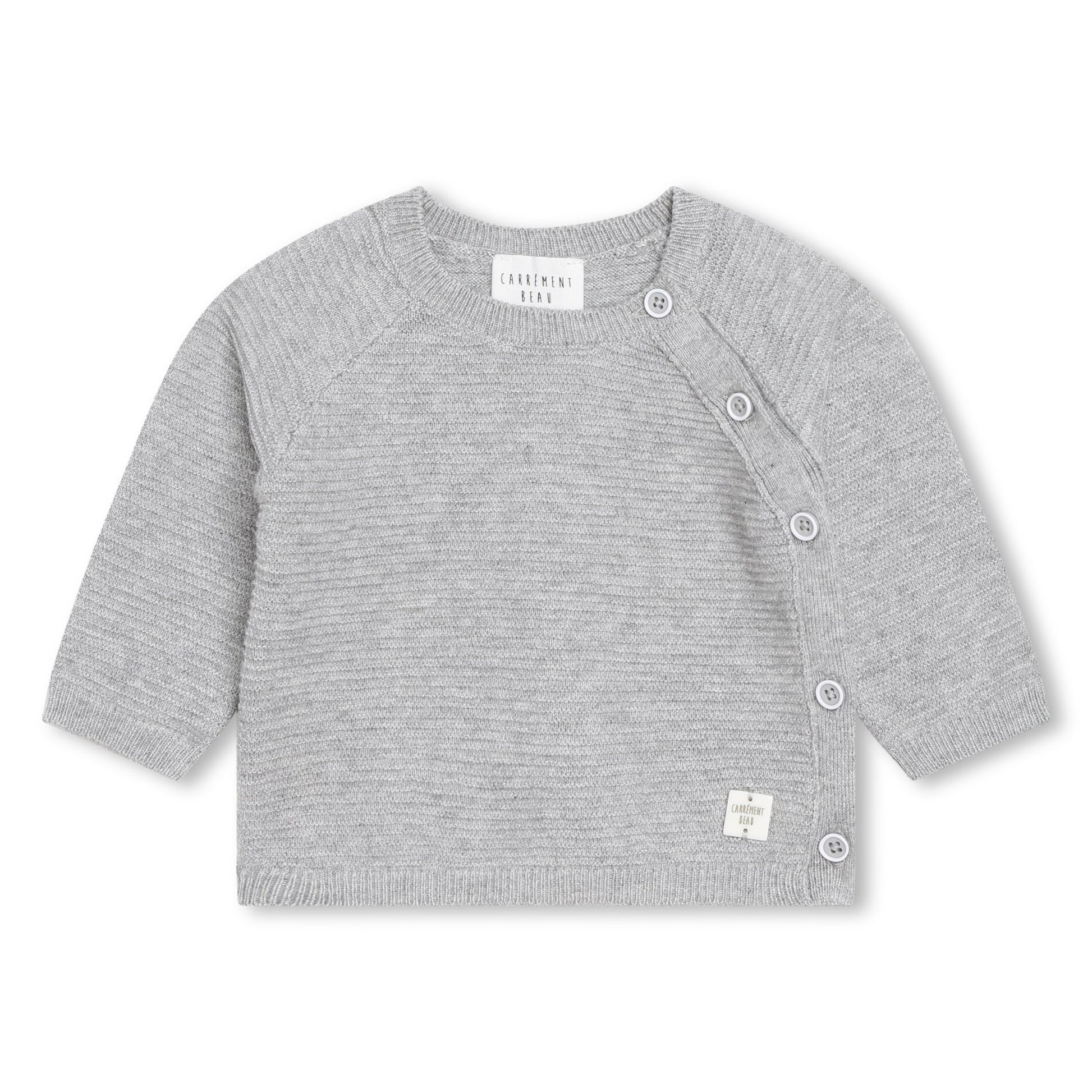 Carrement Beau Chine Grey Top and Trouser Set | Sweaters & Knitwear | Bon Bon Tresor