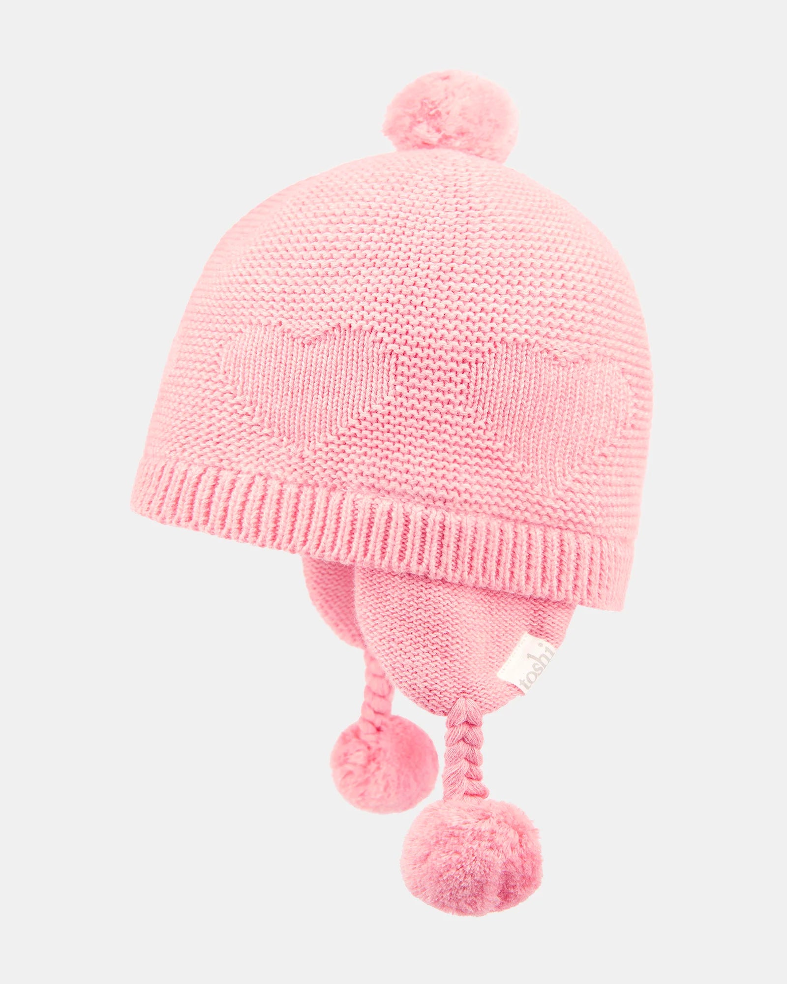 Toshi Organic Earmuff Heart Pearl | Hats | Bon Bon Tresor