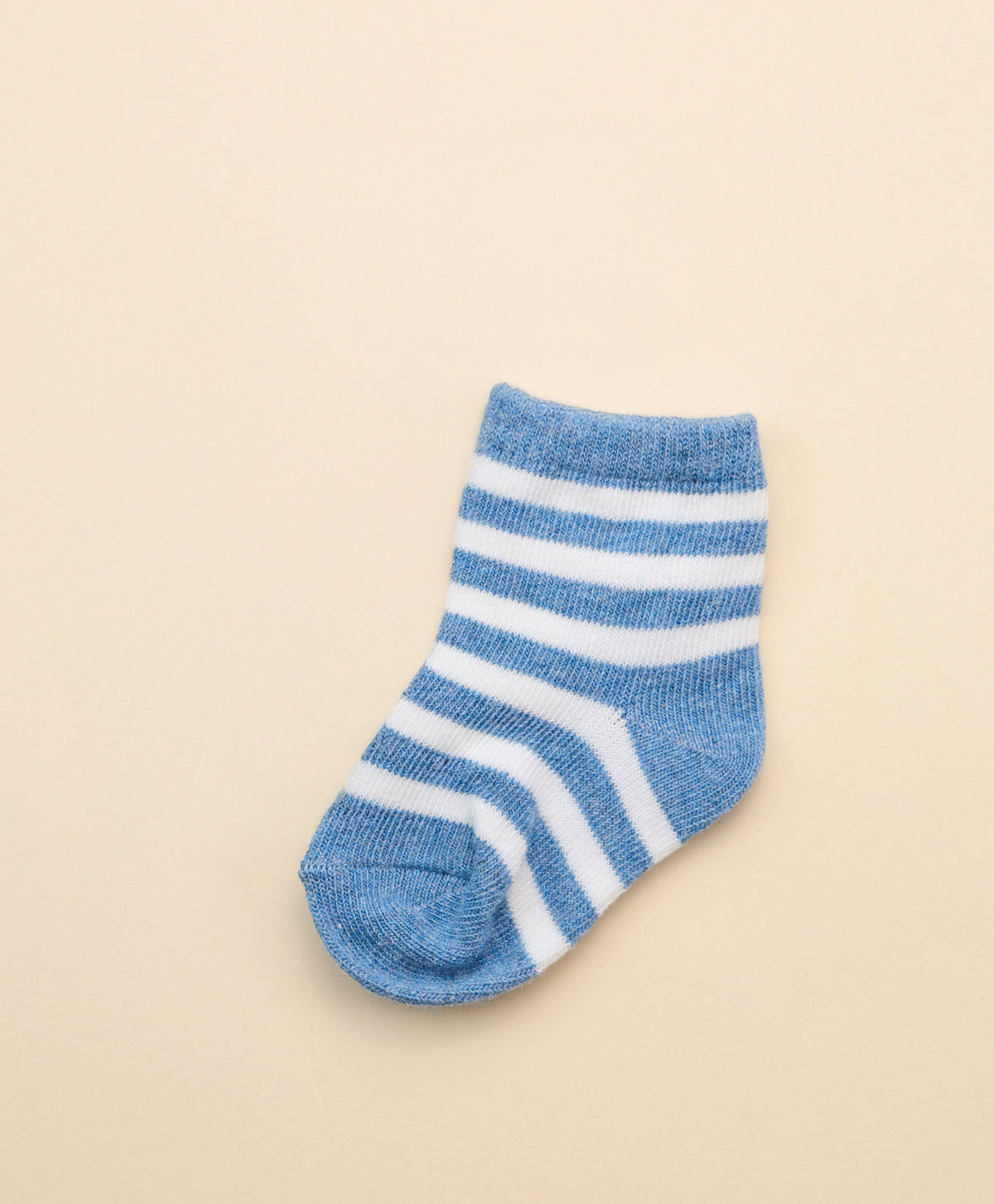 Lummi In Colour Baby Organic Cotton Socks - Blue Stipes