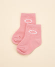 Lummi In Colour Baby Organic Cotton Socks - Blush Pink