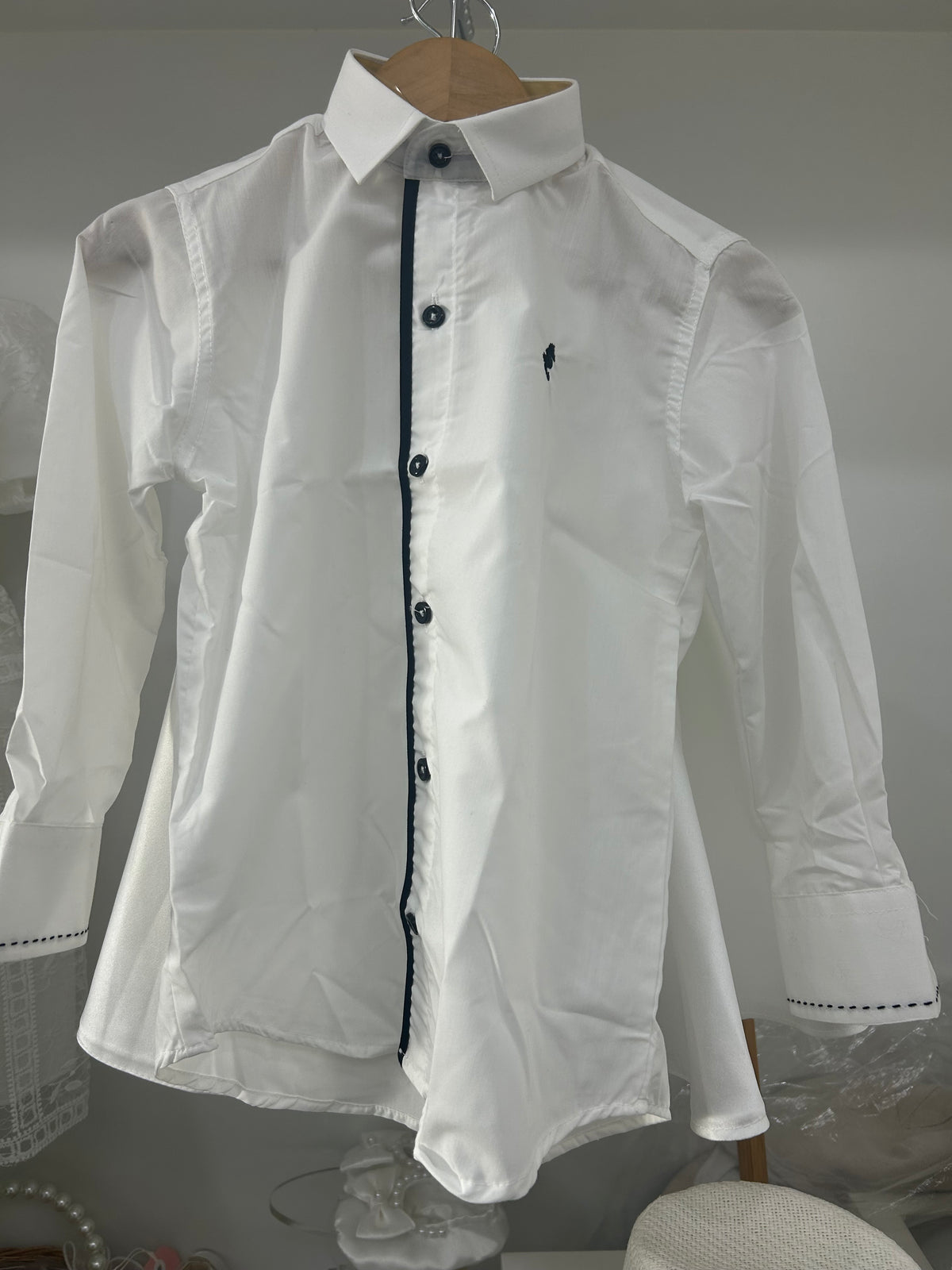 Kiddie Couture - Boys White Shirt