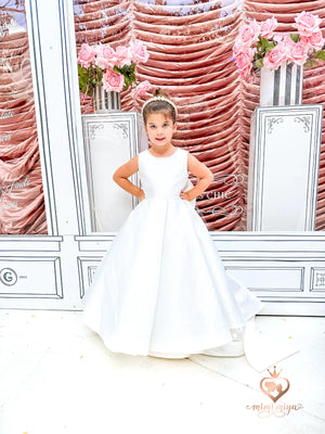 Mimi Miya Couture Marie Dress | Flower Girl & Communion Dresses | Bon Bon Tresor