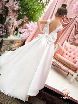 Mimi Miya Couture Marie Dress | Flower Girl & Communion Dresses | Bon Bon Tresor