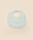 Lummi In Colour Organic Cotton Muslin Bib - Daisy Green
