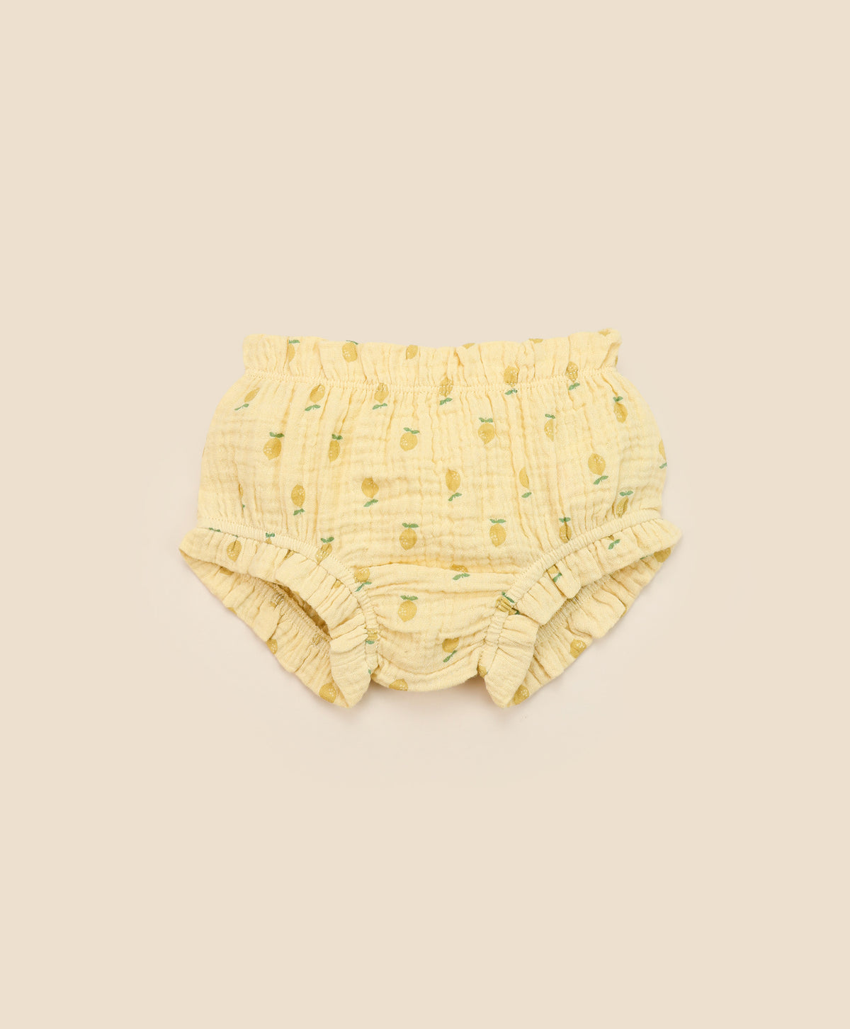 Lummi In Colour Organic Muslin Bloomers - Lemons