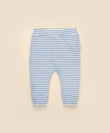 Lummi In Colour Organic Cotton Leggings - Blue Stripes