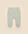 Lummi In Colour Organic Cotton Leggings - Forest Stripes