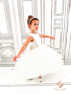 Mimi Miya Couture Sophia Dress | Flower Girl & Communion Dresses | Bon Bon Tresor