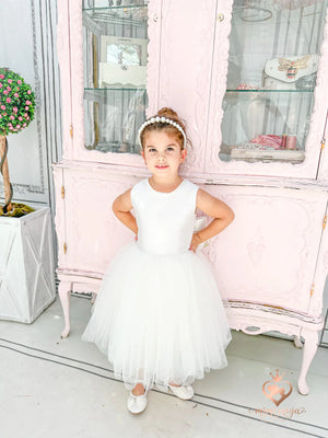 Mimi Miya Couture Sophia Dress | Flower Girl & Communion Dresses | Bon Bon Tresor