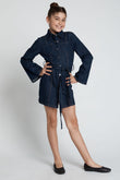 Honey & Beau Denim Daze Dress Blue | Dresses | Bon Bon Tresor