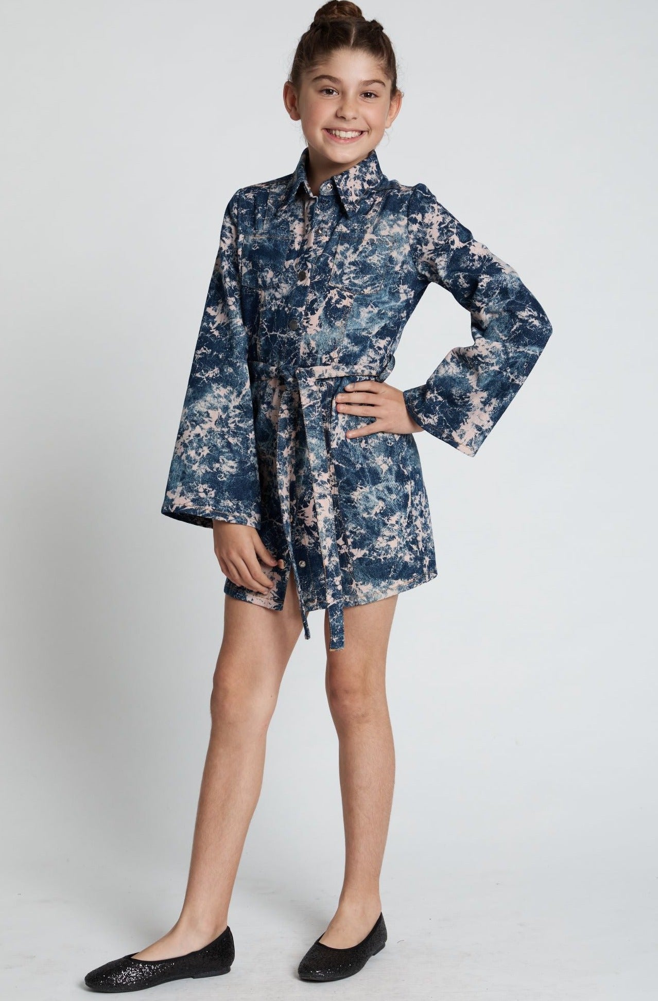 Honey & Beau Denim Daze Dress Print | Dresses & Skirts | Bon Bon Tresor