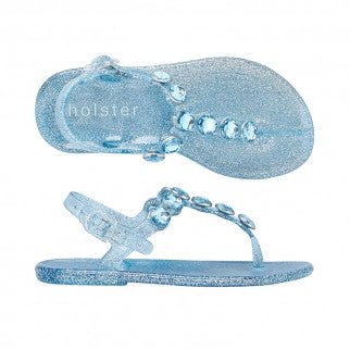 Holster Kids - Girls Glitter Glamour Bluebell Sandal | Sandals | Bon Bon Tresor