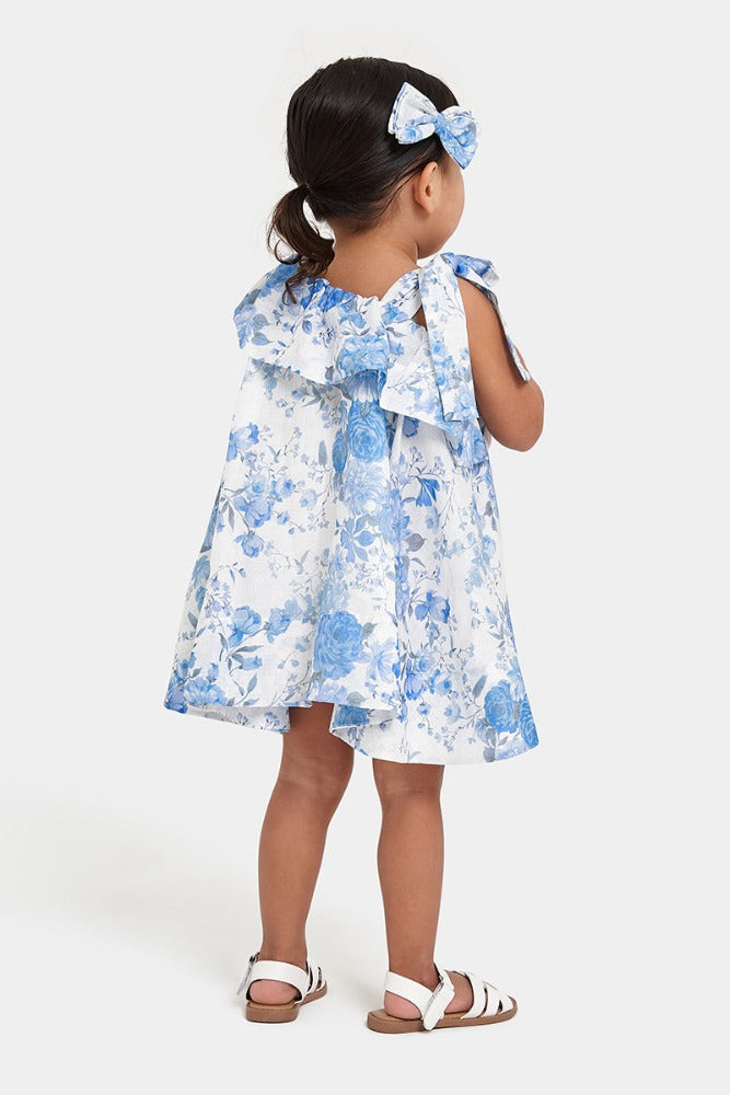 Sofia The Label Ava Dress Sky Blue Floral | Party Dresses | Bon Bon Tresor