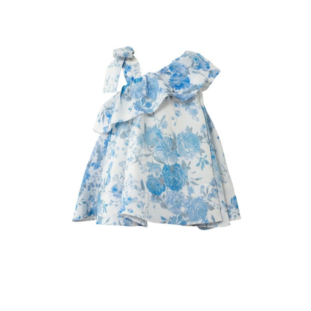 Sofia The Label Ava Dress Sky Blue Floral | Party Dresses | Bon Bon Tresor