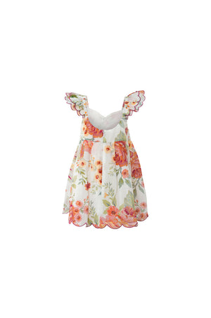 Sofia The Label Lily Dress Sunset Floral | Party Dresses | Bon Bon Tresor
