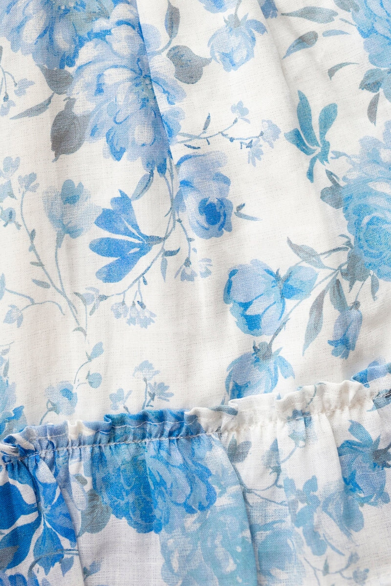 Sofia The Label Mia Dress Sky Blue Floral | Dresses | Bon Bon Tresor