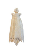 Christening - Charlotte Ivory Silk & Pearl French Lace Gown | Gowns | Bon Bon Tresor