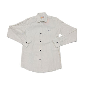 Kiddie Couture - Boys White/Navy Spots Classic Shirt | Pants & Shorts | Bon Bon Tresor
