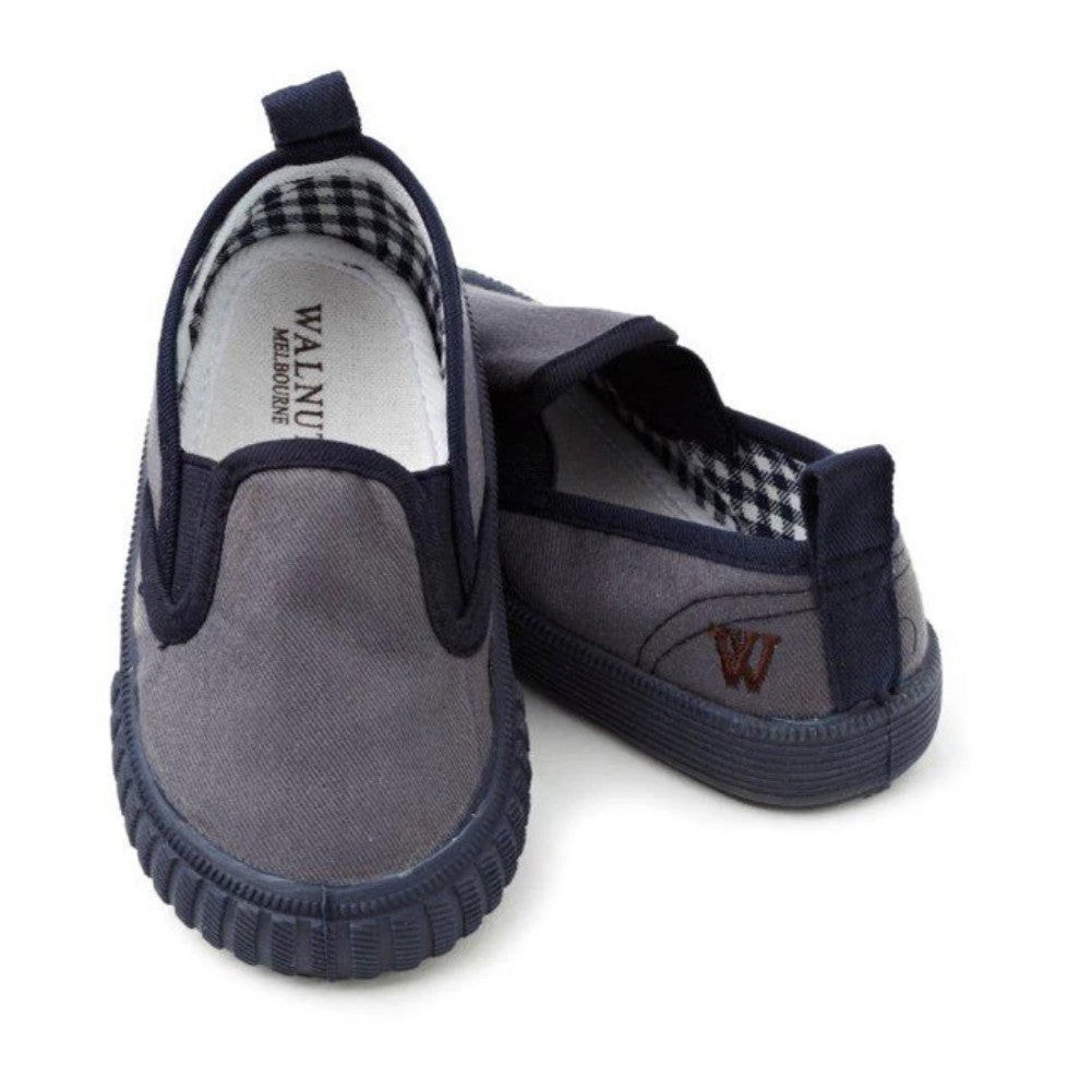 Walnut Charcoal/Navy Charlie Cruise Shoe | Sneakers | Bon Bon Tresor