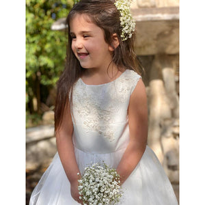 kiddie Couture Anelise Dress | Flower Girl & Communion Dresses | Bon Bon Tresor
