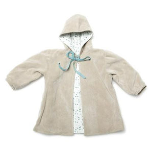 Mill & Mia Baby Girl Cream Gathered Sleeve Coat | Coats & Jackets | Bon Bon Tresor
