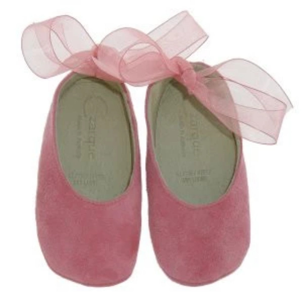 Czarque Baby Ballet Shoes Pink Suede | Dress Shoes | Bon Bon Tresor