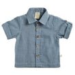 Tiny Twig Navy Gingham Cambric Shirt | Tops | Bon Bon Tresor