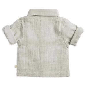 Tiny Twig Vapour Crinkle Cambric Shirt | Tops & T-Shirts | Bon Bon Tresor