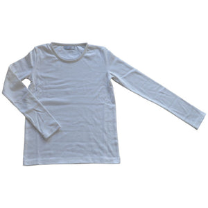 Willow and Finn Cream Long Sleeve Basic Top | Tops & T-Shirts | Bon Bon Tresor