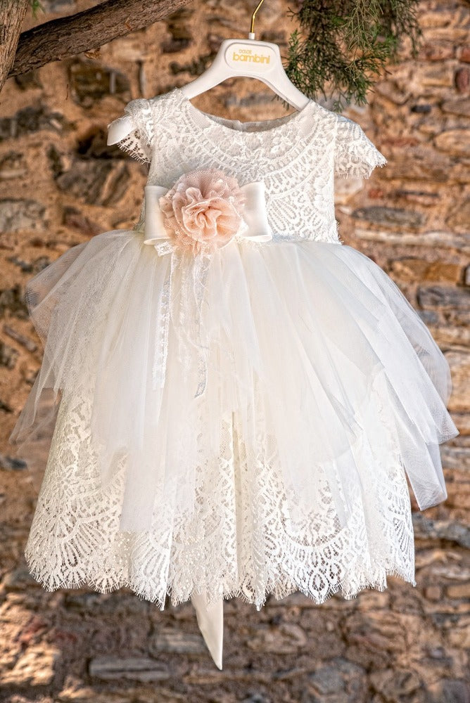 Dolce Bambini - Constance Lace Dress | Dresses | Bon Bon Tresor