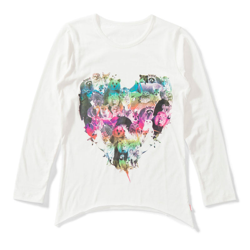 Lil Missie Munster Baby Girl Long Sleeve Wilted Top | Tops | Bon Bon Tresor