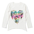 Lil Missie Munster Baby Girl Long Sleeve Wilted Top | Tops | Bon Bon Tresor