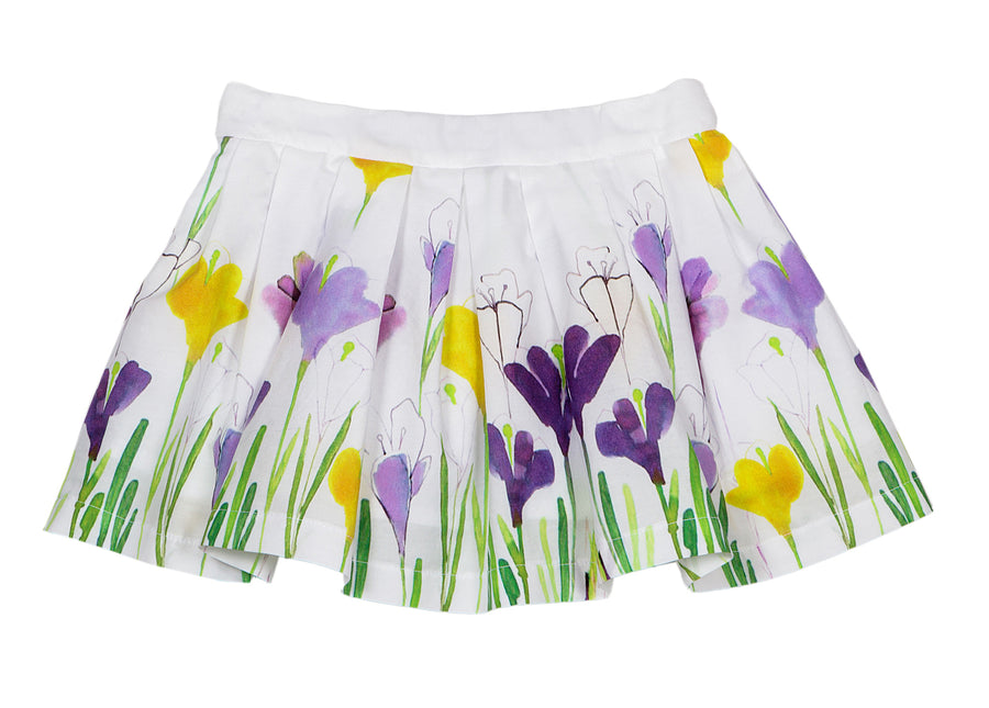 Balloon Chic White Floral Skirt | Dresses & Skirts | Bon Bon Tresor