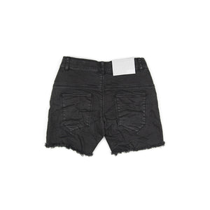 Sudo Kids Black Fracture Denim Shorts | Pants & Shorts | Bon Bon Tresor