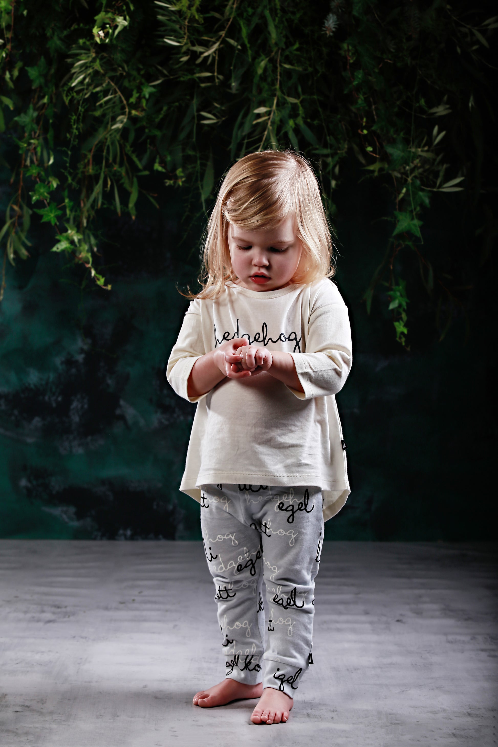 Anarkid Hedgehog Oversized Tee White | Tops & T-Shirts | Bon Bon Tresor
