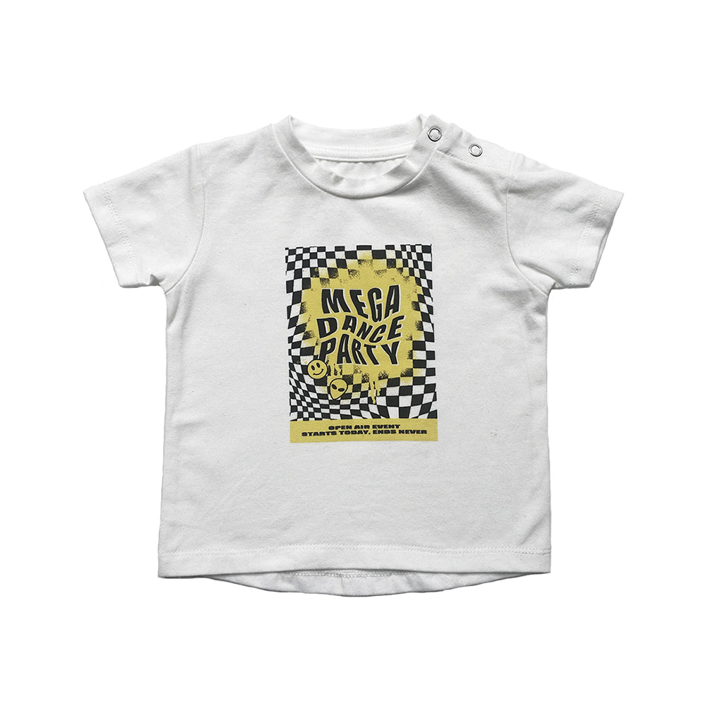 Anarkid Party Flyer Short Sleeve Tee | Tops & T-Shirts | Bon Bon Tresor