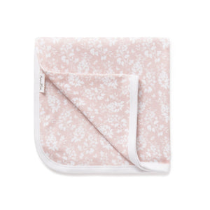 Aster and Oak Pink Floral Baby Wrap | Wraps & Swaddles | Bon Bon Tresor