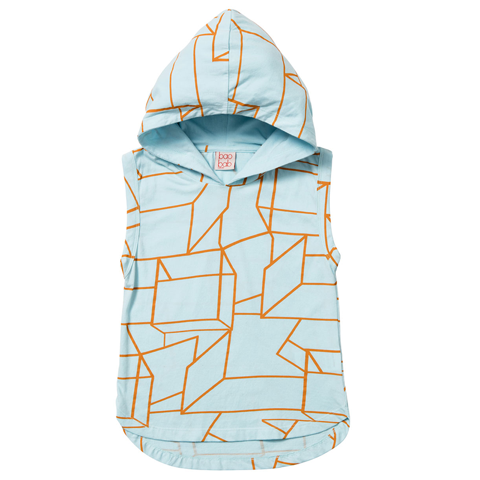 Baobab Clothing Geo Sleeveless Hoodie | Tops & T-Shirts | Bon Bon Tresor
